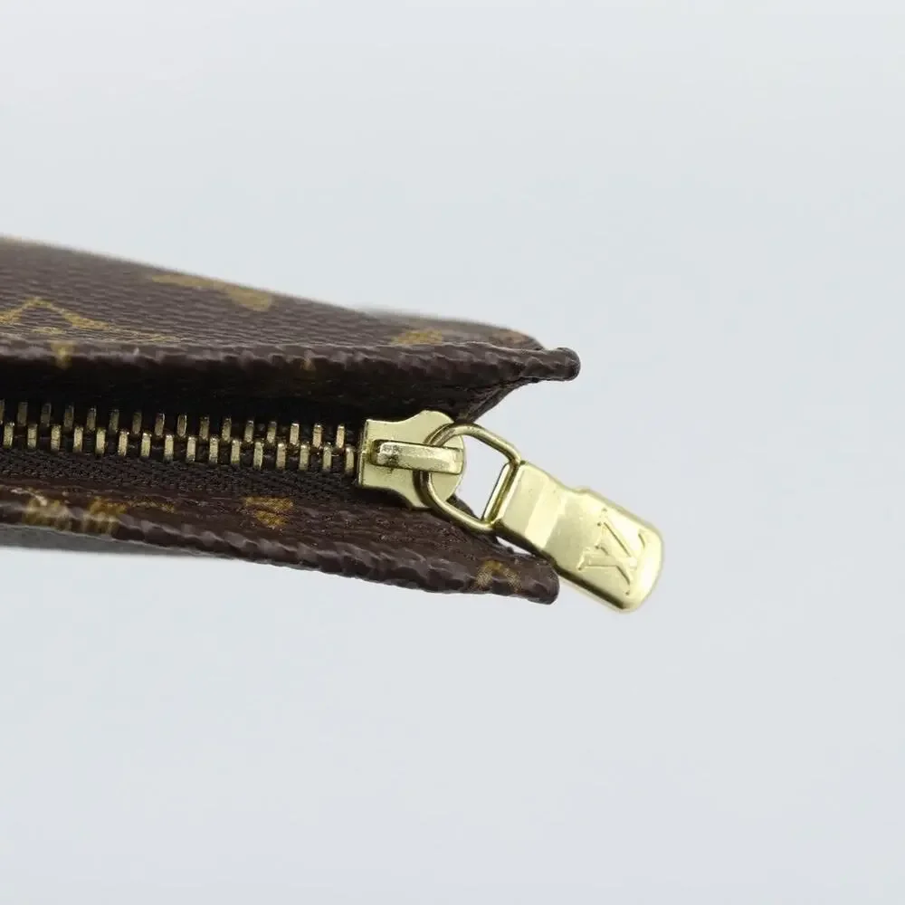 Louis Vuitton Monogram Bucket PM Accessory Pouch Brown